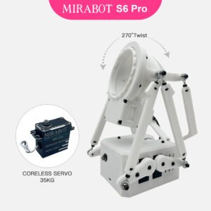 MiraBot S6 Pro | 6軸ロボット 35㎏高トルク・超静音サーボ搭載