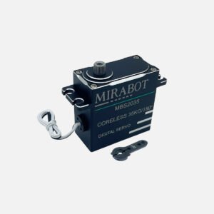 【MBS2035/180°】35kg高トルク・180度 コアレスサーボ（超静音・MiraBot S2+/S6 Pro 対応）　