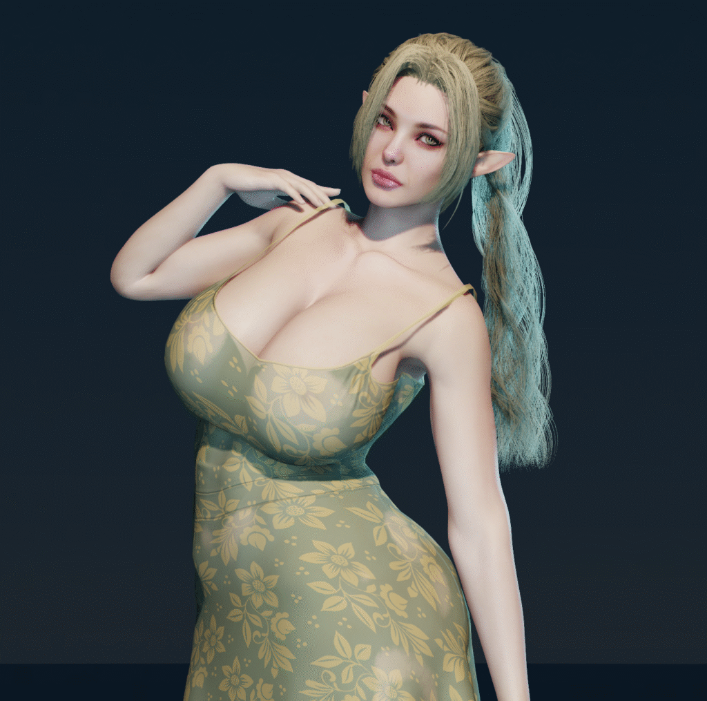 エロゲームのキャラクター1
