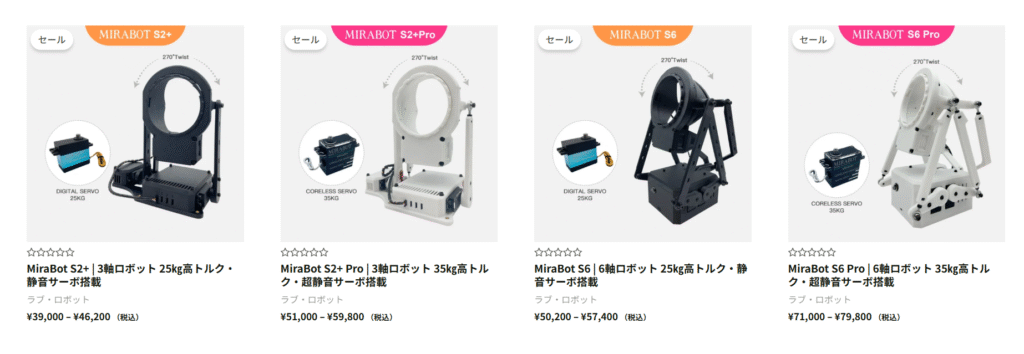 ラブロボットの価格